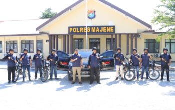 Polres Majene Launching Tim URC, Perkuat Respons Cepat Tangani Kejahatan Jalanan