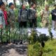 Kasdim 0819/Pasuruan Tinjau Lahan Persiapan Batalyon TP di Kawasan Perhutani Gempol