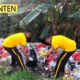 Jumat Bersih, Polres Serang Bersama Forkopimcam Tunjung Teja Gelar Gerakan ASRI Bersihkan Sampah di Jalan Provinsi