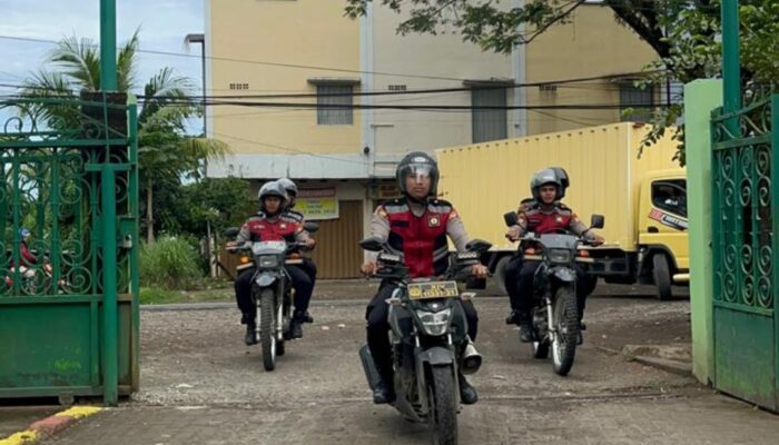 Pastikan Libur Aman, Turjawali Sat Samapta Patroli Destinasi Wisata di Gowa
