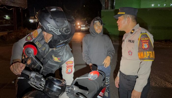 Polres Gowa Intensifkan Patroli Show of Force Antisipasi 3C, Balap Liar dan Tawuran