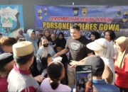 Kapolres Gowa Pimpin Pemotongan Hewan Kurban di Hari Raya Idul Adha 1447 H