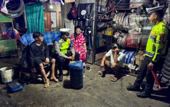 Gencarkan Patroli Malam, PJR Ditlantas Polda Sulbar