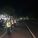 Polantas Menyapa, Satuan PJR Ditlantas Polda Sulbar Jaga Keamanan Malam Hari
