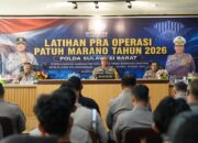 Latpra Ops Patuh Marano 2026, Kapolda Sulbar: Utamakan Inovasi dan Pelayanan, Penegakan Hukum Langkah Terakhir