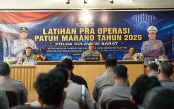 Latpra Ops Patuh Marano 2026, Kapolda Sulbar: Utamakan Inovasi dan Pelayanan, Penegakan Hukum Langkah Terakhir