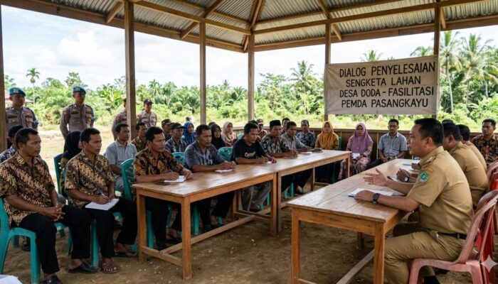 Pemda Pasangkayu Dorong Penyelesaian Sengketa Lahan Desa Doda, Masyarakat Pilih Jalur Dialog