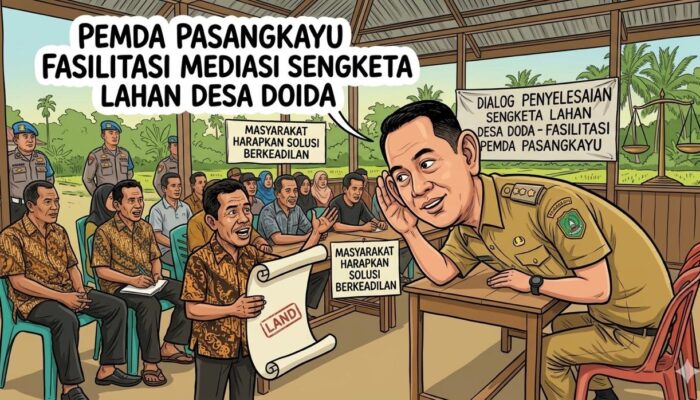 Pemda Pasangkayu Fasilitasi Mediasi Sengketa Lahan Desa Doda, Masyarakat Harapkan Solusi Berkeadilan
