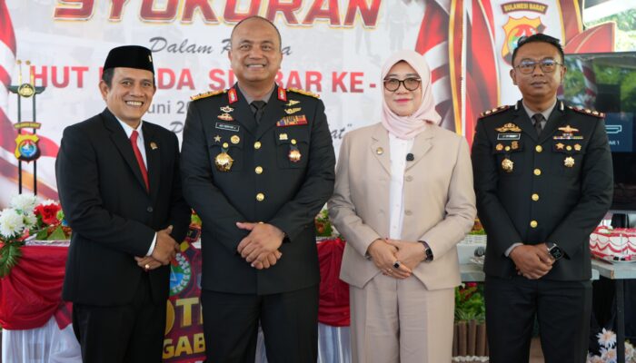 Satu Dekade, Polda Sulbar Siap Tingkatkan Kualitas Layanan Kepolisian