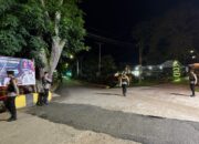 Patroli Malam Sat Samapta Polres Mamasa Jaga Keamanan Wilayah Hingga Dini Hari