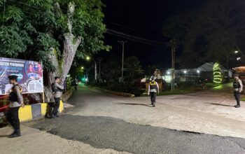 Patroli Malam Sat Samapta Polres Mamasa Jaga Keamanan Wilayah Hingga Dini Hari