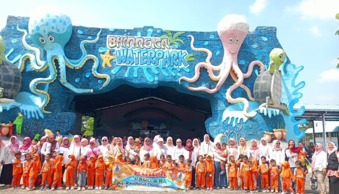 PAUD Dan RA Roudlotut Tholibin Lasem Gelar Tour Edukasi ke Gofan Bojonegoro