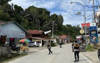Patroli Pagi Sat Samapta Polres Mamasa Perkuat Kehadiran Polri, Situasi Kamtibmas Tetap Aman dan Kondusif