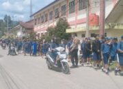 Personel Polsek Mamasa Laksanakan Strong Point Siang Hari, Arus Lalu Lintas Pulang Sekolah Tetap Lancar dan Kondusif