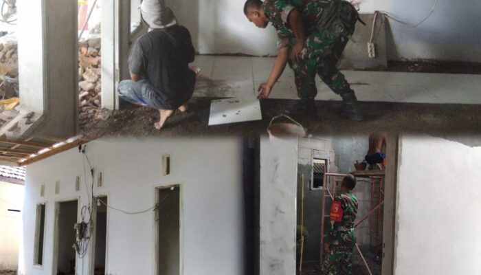 Dandim 0819 Pasuruan Wujudkan Rumah Layak Huni untuk Korban Bencana, Progres Signifikan Pembangunan mulai tampak
