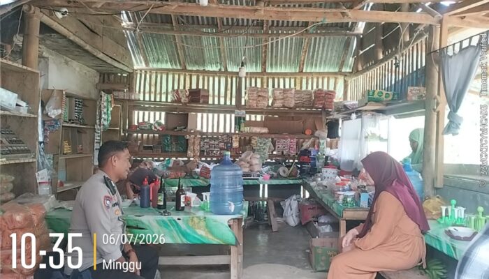 Bhabinkamtibmas Polsek Mambi Perkuat Kemitraan dengan Warga Melalui Program Sakti di Mehalaan 