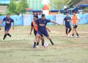 Sambut Hari Bhayangkara ke-80, Polres Majene Gelar Turnamen Sepak Bola Internal Pererat Solidaritas Personel