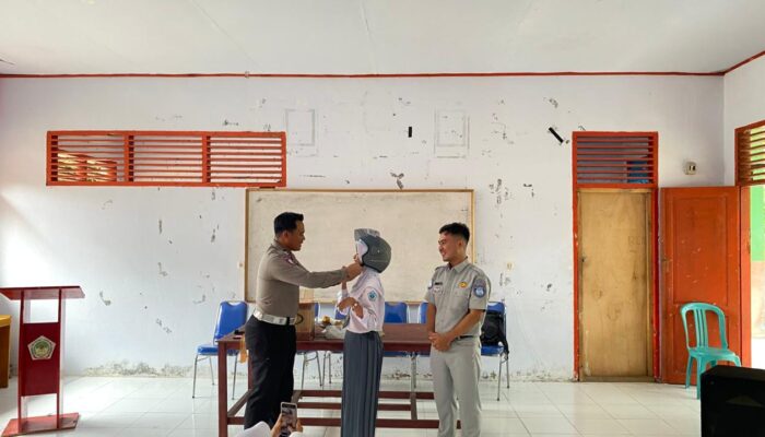 Angka Kecelakaan Pelajar Meningkat, Satlantas Pasangkayu dan Jasa Raharja Turun Langsung ke Sekolah