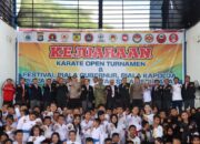 Kapolresta Mamuju Wakili Kapolda Hadiri Pembukaan Kejuaraan Karate Piala Gubernur, Kapolda Sulbar dan Danrem 142 Tatag 2026