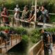 Jembatan Penghubung Dua Desa di Winongan Memprihatinkan, Dandim 0819 Turun Langsung ke Lokasi