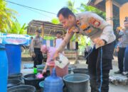 Polres Majene Salurkan Air Bersih