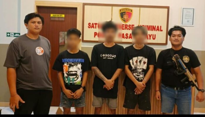 Tim URC Polres Pasangkayu Bersama Polsek Baras Berhasil Ringkus Tiga Pelaku Pengeroyokan di Desa Motu