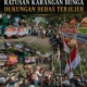 Sidang Putusan Bupati Pati Non Aktif Sudewo, Ratusan Karangan Bunga Dukungan Bebas Terjejer