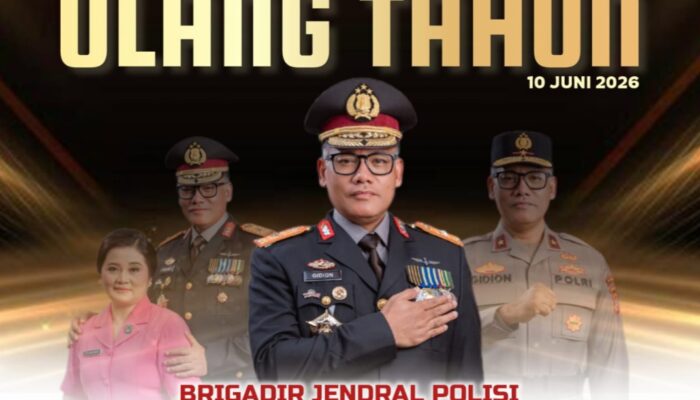 Kapolres Gowa dan Jajaran Ucapkan Selamat Ulang Tahun kepada Wakapolda Sulsel