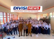 Bhabinkamtibmas Polsek Tapango Bekali Siswa Baru SMPN 4 Wonomulyo tentang Kesadaran Hukum dan Anti-Bullying