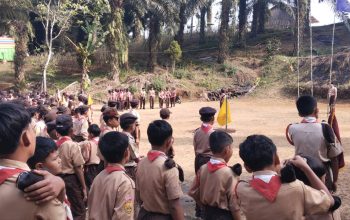 Semarak Hari Pramuka ke-65 dan HUT RI ke-81, Eco Wisata Situ Cisuba Cikidang Jadi Lokasi Perayaan