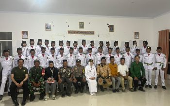 Pengukuhan Paskibra Luyo 2026, Brigpol Risal Tekankan Tanggung Jawab dan Cinta Tanah Air