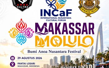 Bumi Anoa Nusantara Festival Usung “Mangkasara’ Molulo 2026”: Sinergi AMBA SULTRA dan Lembaga Adat Kerajaan Gowa di Kota Makassar