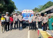 Krisis Air di Saluleang, Polantas Polda Sulbar Salurkan 10.000 Liter Air Bersih Sebagai Makna Pengabdian HUT Lantas ke-71