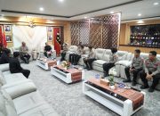 Kapolda Sulbar Terima Kunjungan Silaturahmi Senkom, Eratkan Sinergi Jaga Kamtibmas yang Kondusif