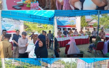 Kawal Penyaluran Bantuan Pangan, Kapolsek Binuang Pastikan Beras Diterima Warga yang Berhak