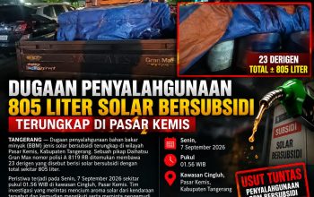 Dugaan Penyalahgunaan 805 Liter Solar Bersubsidi Terungkap di Pasar Kemis