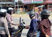 Satgas Preemtif Operasi Patuh Marano 2026 Tebar Pesan Keselamatan di Jl. Gatot Subroto