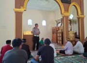 Jumat Keliling, Polantas Polda Sulbar Hadir di Masjid Nurul Hilal Sosialisasi Keselamatan dan Eratkan Silaturahmi