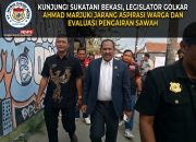 Kunjungi Sukatani Bekasi, Legislator Golkar Akhmad Marjuki Jaring Aspirasi Warga dan Evaluasi Pengairan Sawah