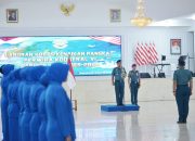Dankodaeral VI Pimpin Laporan Korps Kenaikan Pangkat 15 Perwira