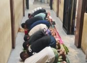 Di Tengah Proses Hukum, Tahanan Polresta Gowa Tetap Dekatkan Diri kepada Allah SWT