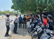 Sat Lantas Polres Pasangkayu Edukasi Ojol dan Kurir, Dorong Keselamatan Berlalu Lintas di Jalan Raya