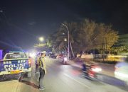 Cegah Pelanggaran dan Aksi Balapan Liar, Satlantas Majene Intensifkan Patroli Blue Light di Jalur Trans Sulawesi