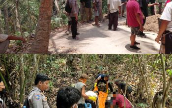 Petani 75 Tahun Ditemukan Meninggal Dunia di Kebun, Polisi Turun Lakukan Pemeriksaan TKP