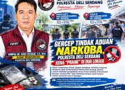 Gerak Cepat Satresnarkoba Polresta Deli Serdang Tindak Aduan Warga, Dua Lokasi Diduga Sarang Sabu Ternyata Nihil