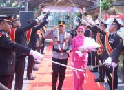 Farewell Parade Sertijab Kapolres Pasuruan, AKBP Irawan Setyono Resmi Lanjutkan Kepemimpinan