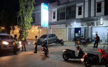 Satlantas Polres Polman Gelar Blue Light Patrol, Sasar Titik Rawan di Malam Hari