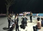 Patroli Malam Polres Majene Sasar Ruas Jalan dan Titik Kerumunan Warga