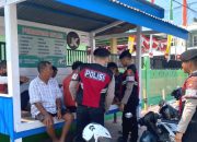 Patroli Jalan Kaki Polres Majene Sasar Sekolah dan Pangkalan Ojek, Cegah Gangguan Kamtibmas