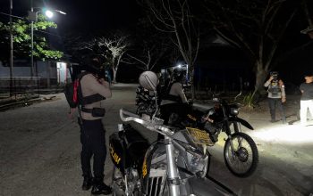 Cegah Premanisme, Sat Samapta Polres Polman Intensifkan Patroli Perintis Presisi